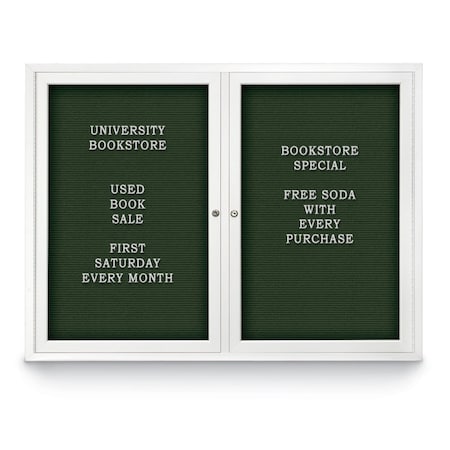 United Visual Products Indoor Enclosed Combo Board, 42"x32", Bronze Frame/Burgundy & Pearl UVCB4232BZ-BURGUN-PEARL